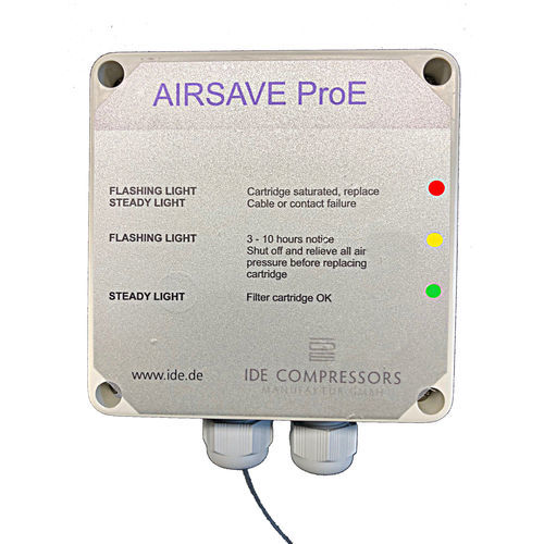 气体探测器 - AIRSAVE PRO E - IDE-COMPRESSORS e.K. - 压缩空气 / 用于呼吸空气