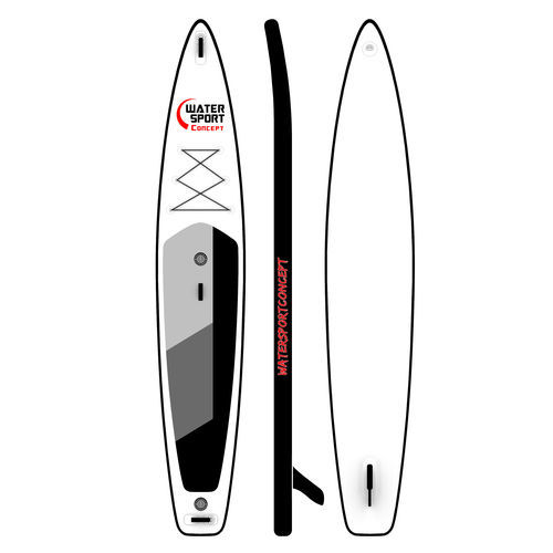 充气桨板 - BLACK 14'6 - WATERSPORT CONCEPT - 竞赛用 / 游览 / 中间