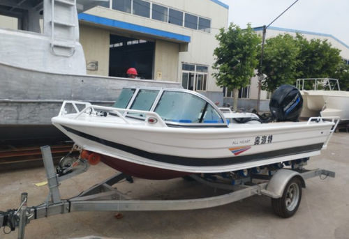 舷外敞舱船 - RAMBLER 500 - Qingdao Allheart Marine Co., Ltd. - 开放式 / 双控制台 / 钓鱼运动