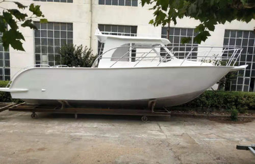 舷外休闲钓鱼船 - SAIL 950W - Qingdao Allheart Marine Co., Ltd. - 舵手室 / 铝制 / 最多容纳 10 人