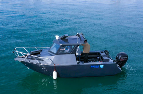 舷外休闲钓鱼船 - SHARK 650 - Qingdao Allheart Marine Co., Ltd. - 舵手室 / 铝制