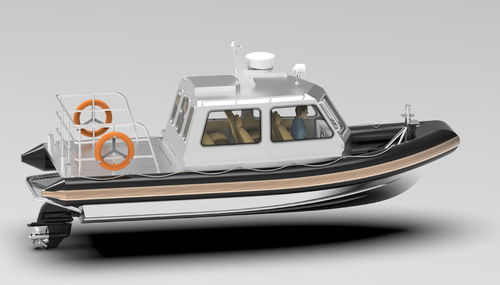 巡逻艇专业船 - 750 - Qingdao Allheart Marine Co., Ltd. - 救生船 / 舷外 / 铝制
