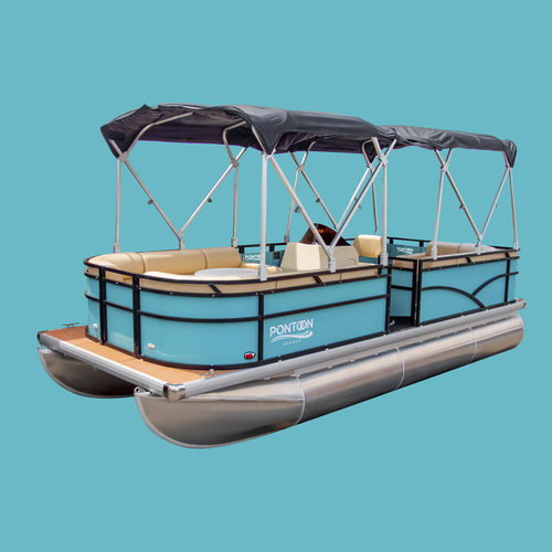 舷外浮桥船 - FREYA 580  - PONTOON FRANCE - 开放式 / 侧边控制台 / 巡游