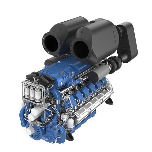 辅助发动机 - 12M26.3+SCR - MOTEURS BAUDOUIN - 柴油 / 专业 / 共轨式