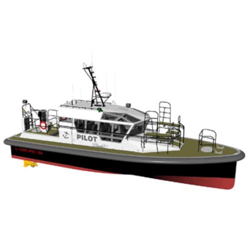 领航船专业船 - AMS 1350 - Alumarine Shipyard - 舷内IPS驱动 / 柴油 / 铝制