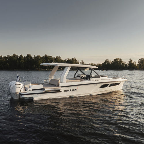 舷外快艇 - 35 Sport Tourer - QUARKEN Boats - 双引擎 / 开放式 / 软顶