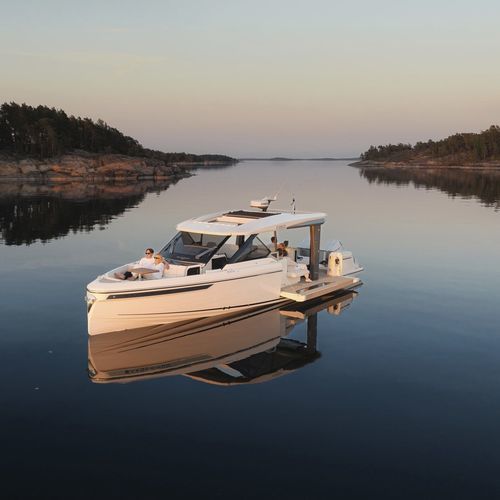 舷外快艇 - 400 GTO - Saxdor Yachts Oy - 双引擎 / 阶式艇壳 / 舵手室