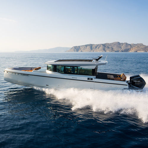 舷外快艇 - 320 GTC - Saxdor Yachts Oy - 双引擎 / 阶式艇壳 / 舵手室