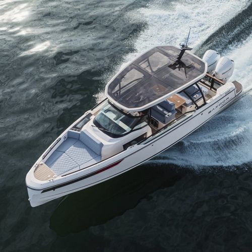 舷外舱房游艇 - 270 GTO - Saxdor Yachts Oy - 阶式艇壳 / 开放式 / 双控制台