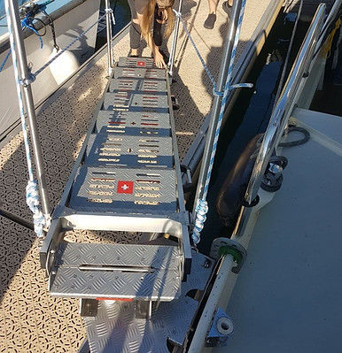 船用舷梯 - S6 - SYT Sea Yachting Tools - 楼梯 / 手动
