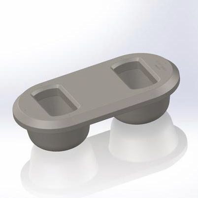 集装箱绑扎系固点 - DF-72(25)-V - International Lashing Systems