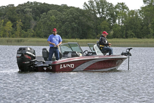 舷外小快艇 - 202 PRO-V GL - Lund - 双控制台 / Bow Rider / 钓鱼