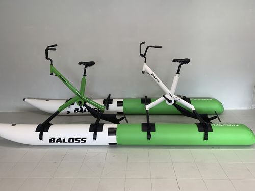 串联水上自行车 - New Baloss "rental&tandem" - WATERBIKE ITALIA - 铝制 / 白色 / 蓝色