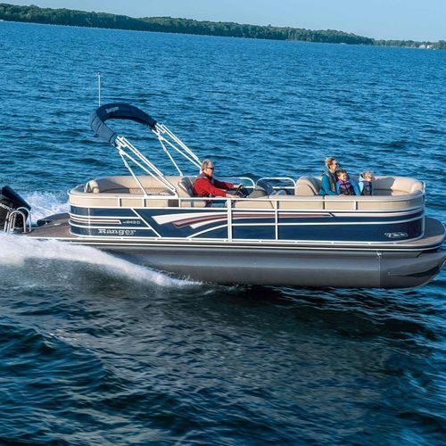 舷外浮桥船 - 243C - Ranger Boats - 开放式 / 侧边控制台 / 钓鱼运动