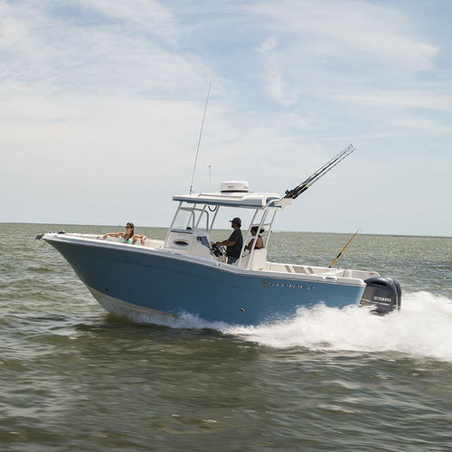 舷外敞开艇 - 270 CC - Striper Boats - 钓鱼运动 / T形顶篷