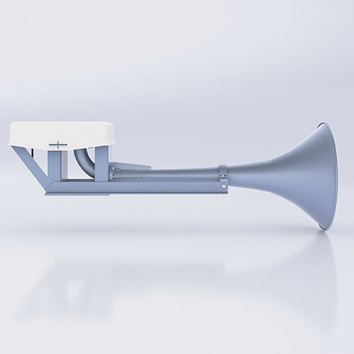 气动喇叭 - Makrofon ZM200/90b ZVE(E)H - ZÖLLNER Signal GmbH - 200m以上船用 / IP56 / 急救
