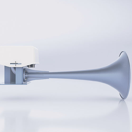 气动喇叭 - Makrofon M125/130b ZVE(E)H - ZÖLLNER Signal GmbH - 75m到200m船用 / IP56 / 急救
