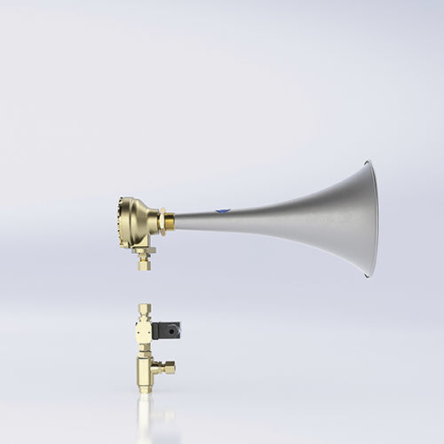 气动喇叭 - Makrofon M75F/370 HVEF - ZÖLLNER Signal GmbH - 20m到75m船用 / IP56 / 急救