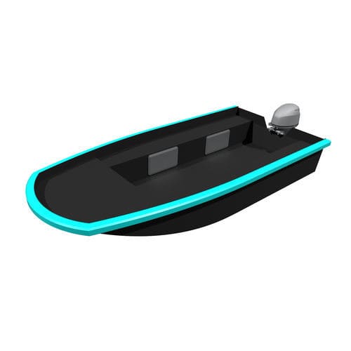 舷外敞开艇 - 440 Skiff - ARMEN  Initiative - 电动 / 混合动力 / 滑行船身