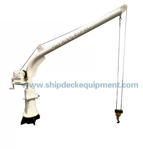 船舶吊艇架 - Zhongyuan Ship Machinery Manufacture (Group) Co., - 手动 / 电动