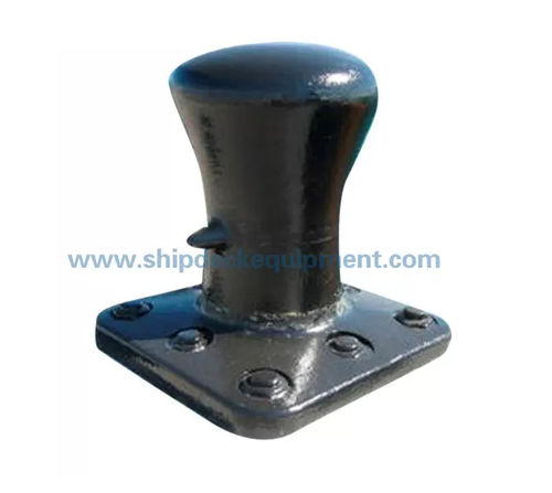 港口码头带缆桩 - SBD series - Zhongyuan Ship Machinery Manufacture (Group) Co., - 单 / 铸铁 / 铸铁