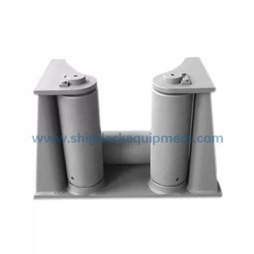 船舶导缆钩 - CB/T 3062 - Zhongyuan Ship Machinery Manufacture (Group) Co., - 滚轮式 / 双滑轮 / 不锈钢