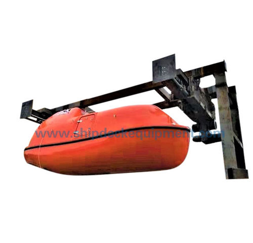 救生艇吊艇架 - JYSG140 - Zhongyuan Ship Machinery Manufacture (Group) Co., - 液压 / 天花板