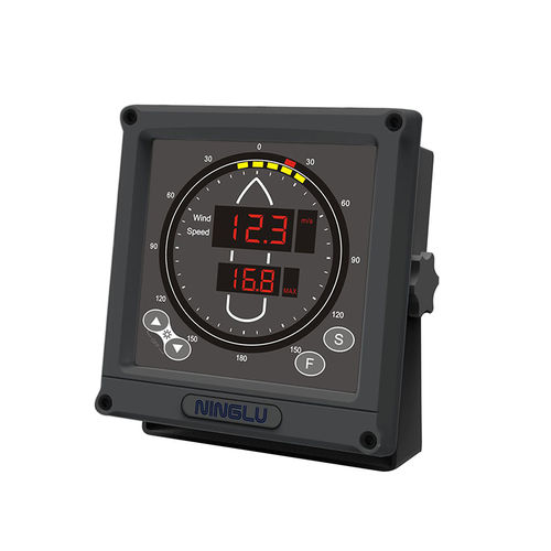 航海指示器 - IR761  - Nanjing Ninglu Technology Co., Ltd. - 风速计 / 数字 / 红色