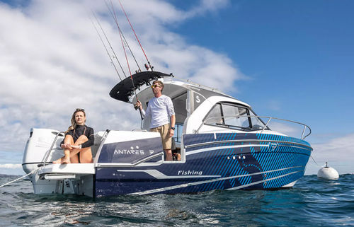 舷内休闲钓鱼船 - Antares 7 Fishing - Bénéteau Motorboats - 舷外 / 开放式 / 舵手室