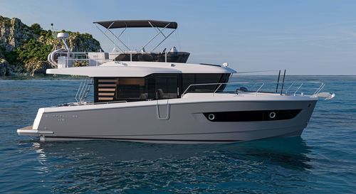 飞桥拖网渔船 - Swift Trawler 43 Fly - Bénéteau Motorboats - 舷内 / 排水船体 / 巡游