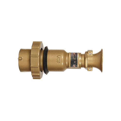航海电插座 - 32A brass plug - Haixing Maritime Electric Group - 母端 / 公端