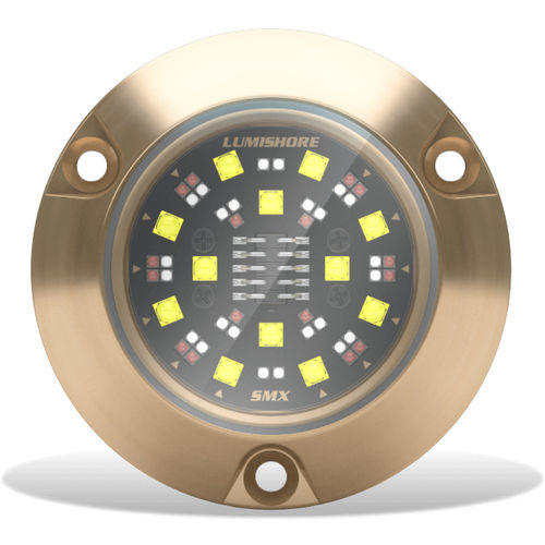 船用水下照明 - SMX94 - Lumishore USA LLC - 用于游艇 / RGBW LED / 表面安装式
