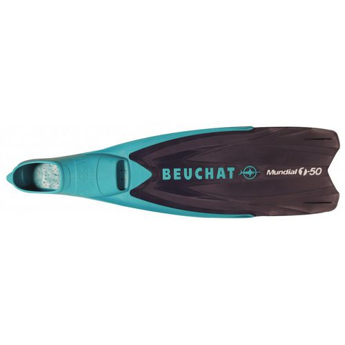 潜水脚蹼 - MUNDIAL ONE-50 - Beuchat - 技术聚合物 / 拟合 / 蓝色