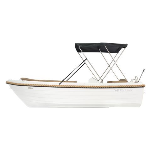 舷外敞开艇 - V480 - Boatbuilding Motor Yacht Sp. Z o.o. - 半硬式 / 中央控制台 / 最多容纳 6 人