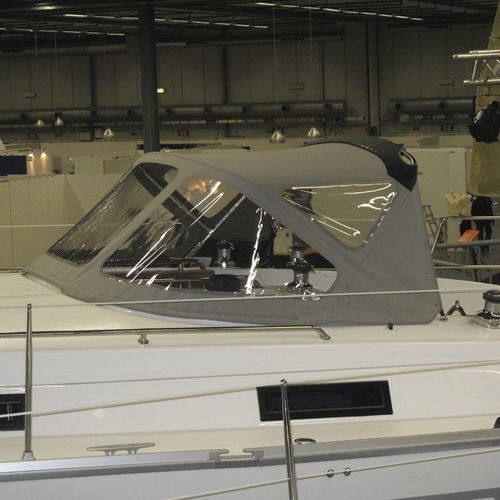 帆船敞篷顶篷 - Bavaria 32 - KAPELL ANNAT - 用于驾驶舱 / 不锈钢结构 / 灰色
