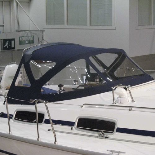 帆船敞篷顶篷 - Bavaria 38 - KAPELL ANNAT - 用于驾驶舱 / 不锈钢结构 / 蓝色