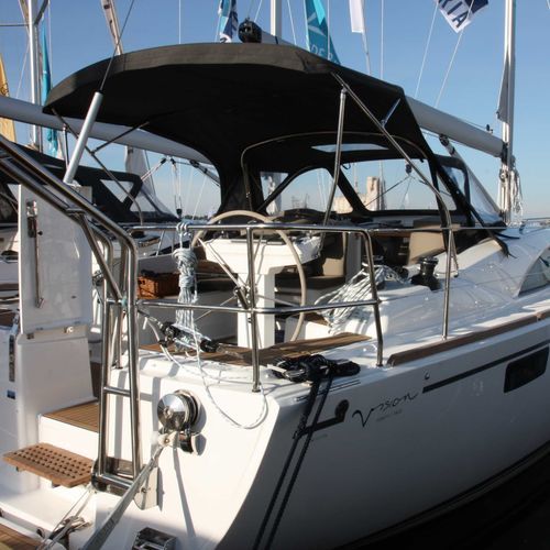 帆船敞篷顶篷 - Bavaria 42 Vision - KAPELL ANNAT - 用于驾驶舱 / 不锈钢结构 / 黑色