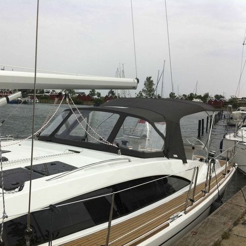 帆船敞篷顶篷 - Bavaria 46 Vision - KAPELL ANNAT - 用于驾驶舱 / 不锈钢结构 / 黑色
