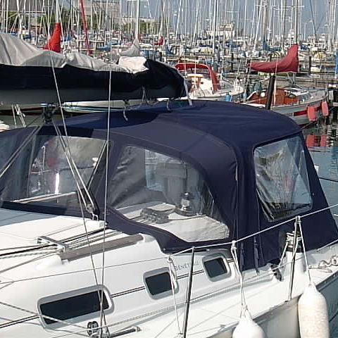 帆船驾驶台篷 - Oceanis 323 - KAPELL ANNAT - 用于Bénéteau