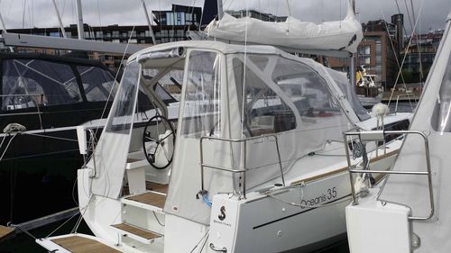 帆船驾驶台篷 - Oceanis 35 - KAPELL ANNAT - 用于Bénéteau
