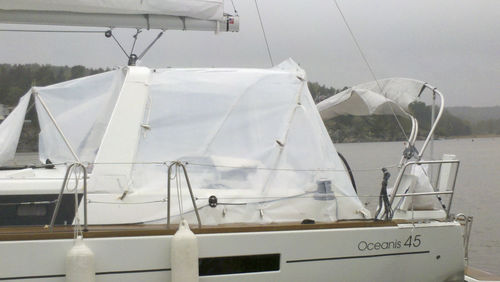 帆船驾驶台篷 - Oceanis 45 - KAPELL ANNAT - 用于Bénéteau