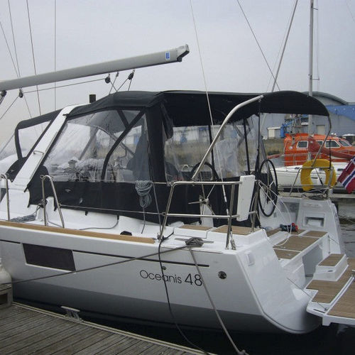 帆船驾驶台篷 - Oceanis 48 - KAPELL ANNAT - 用于Bénéteau