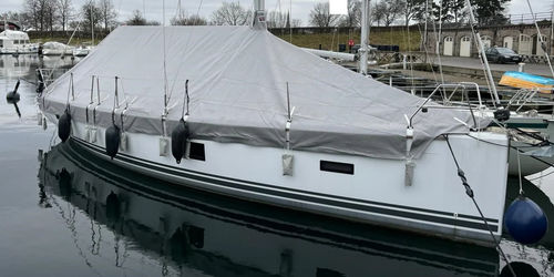 帆船防寒篷布 - Hallberg Rassy - KAPELL ANNAT - PVC / 灰色