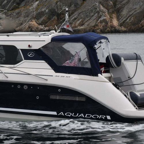 摩托艇驾驶台篷 - AQUADOR 27 HT -03 - KAPELL ANNAT