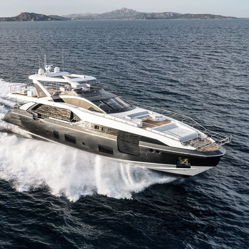 巡游机动游艇 - GRANDE 27M - Azimut - 飞桥 / V型驱动 / 4舱