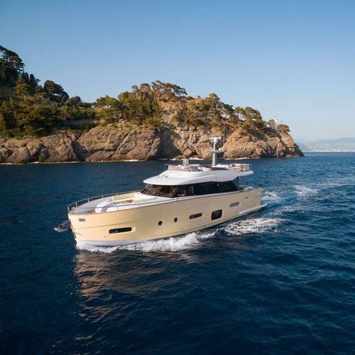 巡游机动游艇 - MAGELLANO 66 - Azimut - 飞桥 / V型驱动 / 3舱