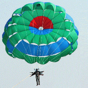 定制翼伞 - ORIBA TANDEM 34 - Hovel Parasail - 用于强风 / 船上发射式 / 海滩发射式