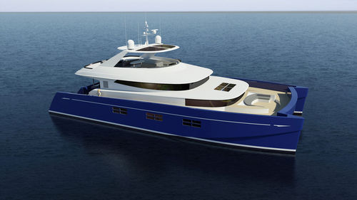 双体船机动游艇 - BLUE COAST 80’ POWER - Catamaris - 远洋巡游 / 高性能 / 变形