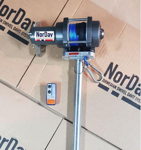 船用绞车 - 0008 - NORDAV - NORWEGIAN SWIVEL DAVIT SYSTEM - 用于游艇 / 吊艇架 / 电动机