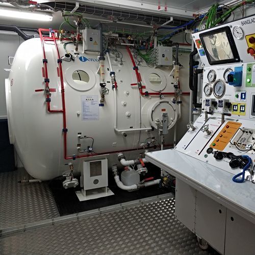 专业潜水高压氧舱 - IB1 series - IBERCO - 可运输